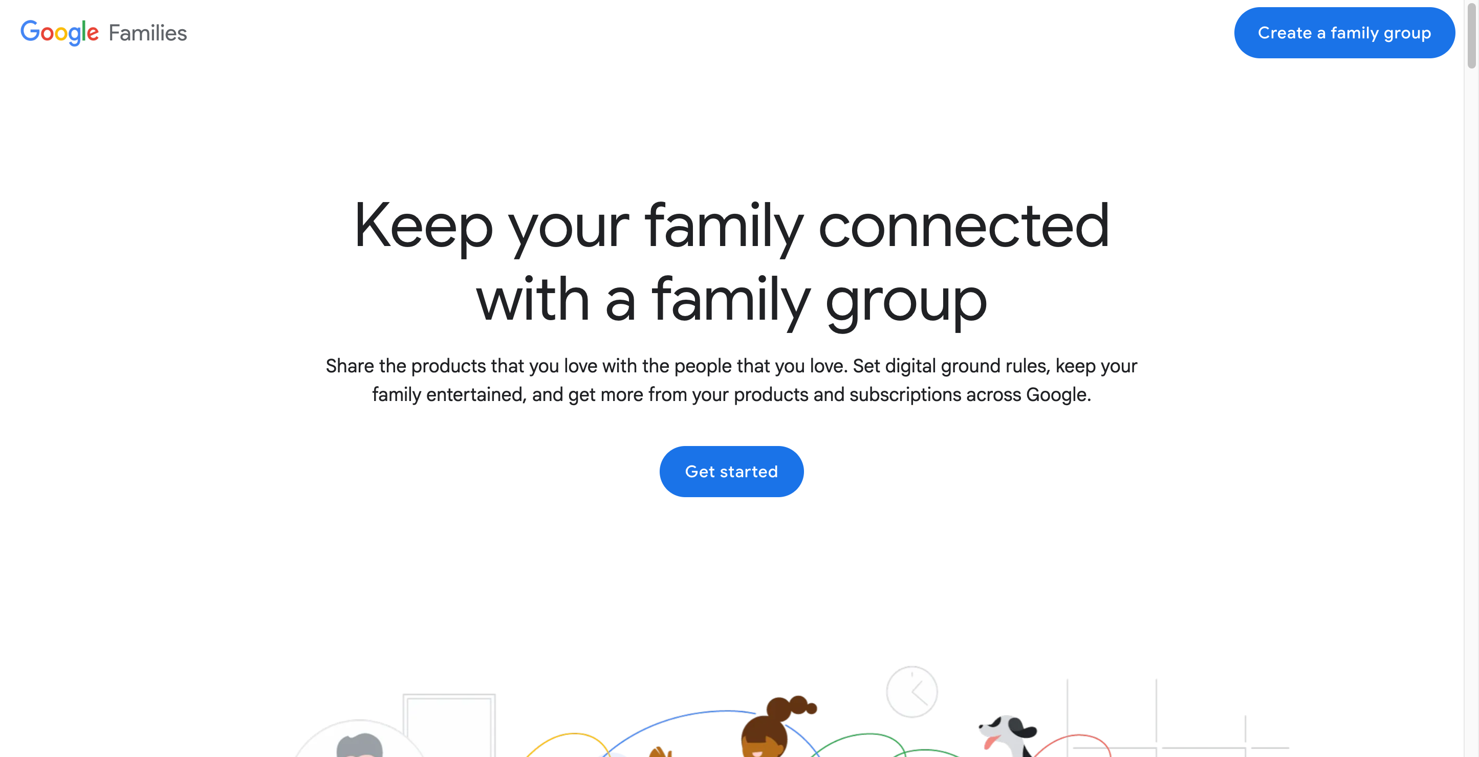 Google Family Link interface